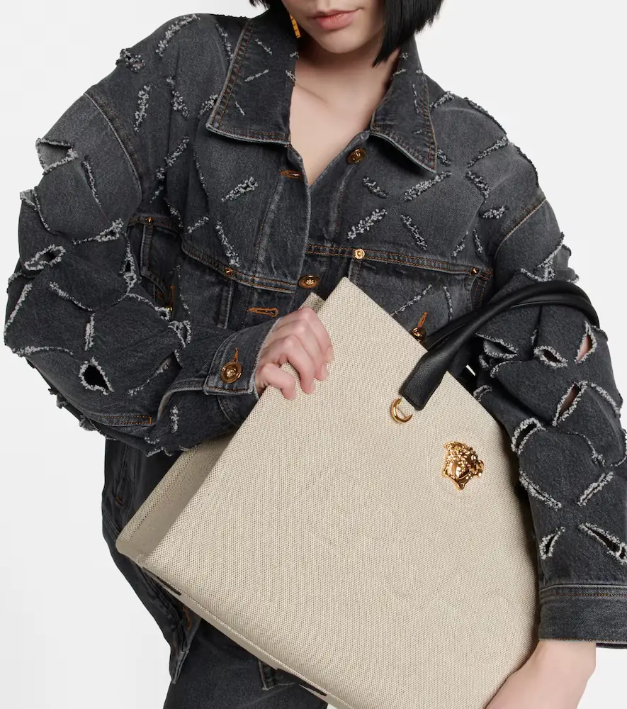 Versace La Medusa canvas tote bag | Thumbnail 6