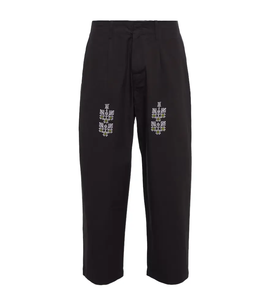ADISH Qrunful embroidered cotton pants | Image 1 ADISH Qrunful embroidered cotton pants | Image 1