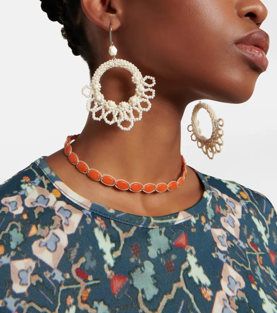 Isabel Marant Talasi beaded earrings | Thumbnail 5