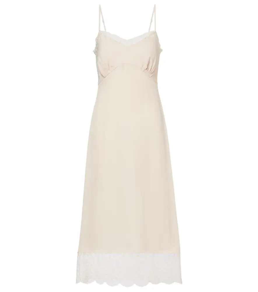 Simone Rocha Crêpe de chine slip dress | Image 1 Simone Rocha Crêpe de chine slip dress | Image 1