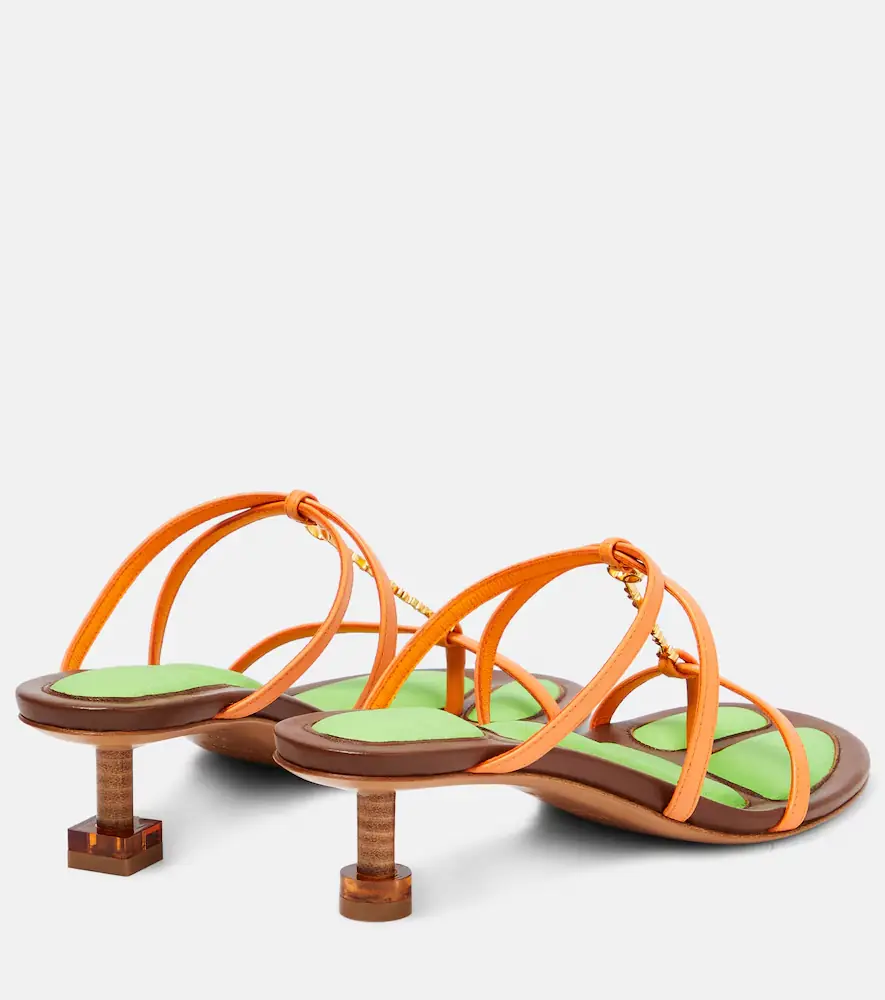 Jacquemus Les Sandales Basses Pralu leather sandals | Thumbnail 2