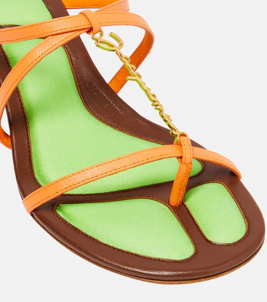 Jacquemus Les Sandales Basses Pralu leather sandals | Thumbnail 4