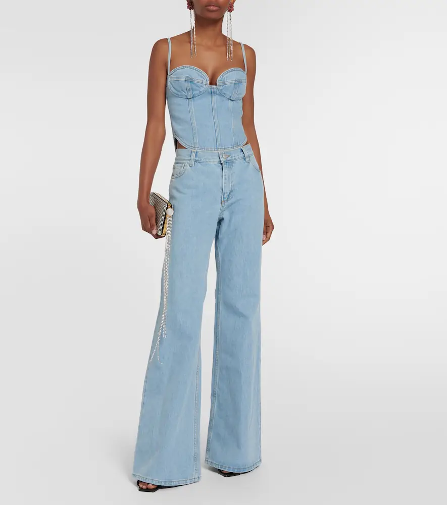 Magda Butrym High-rise flared jeans | Thumbnail 2 Magda Butrym High-rise flared jeans | Thumbnail 2