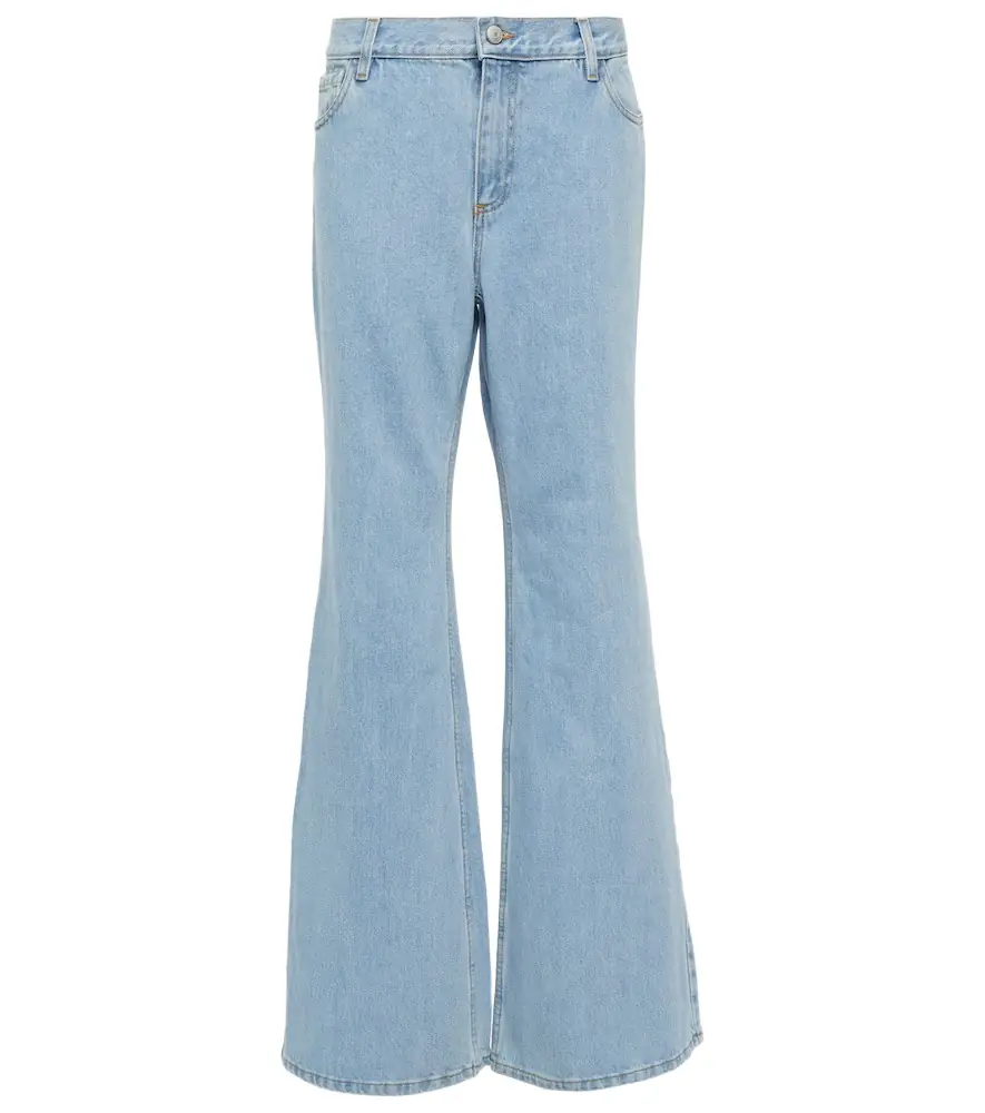 Magda Butrym High-rise flared jeans