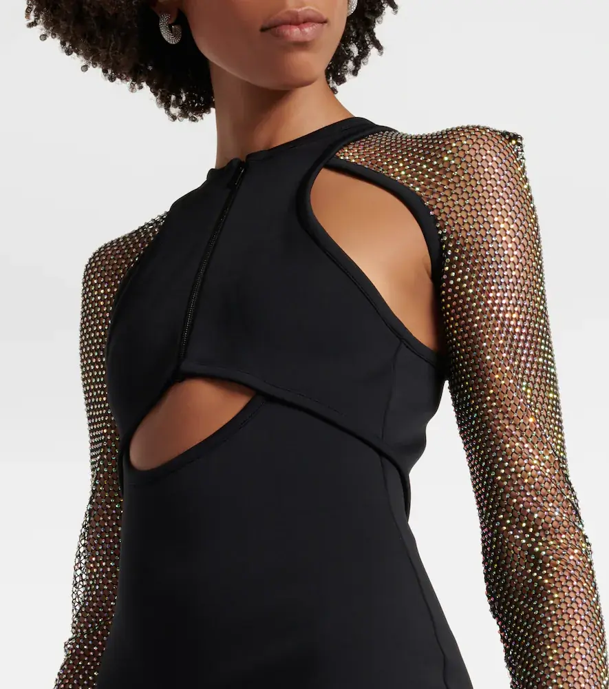 David Koma Embellished cutout midi dress | Thumbnail 5 David Koma Embellished cutout midi dress | Thumbnail 5