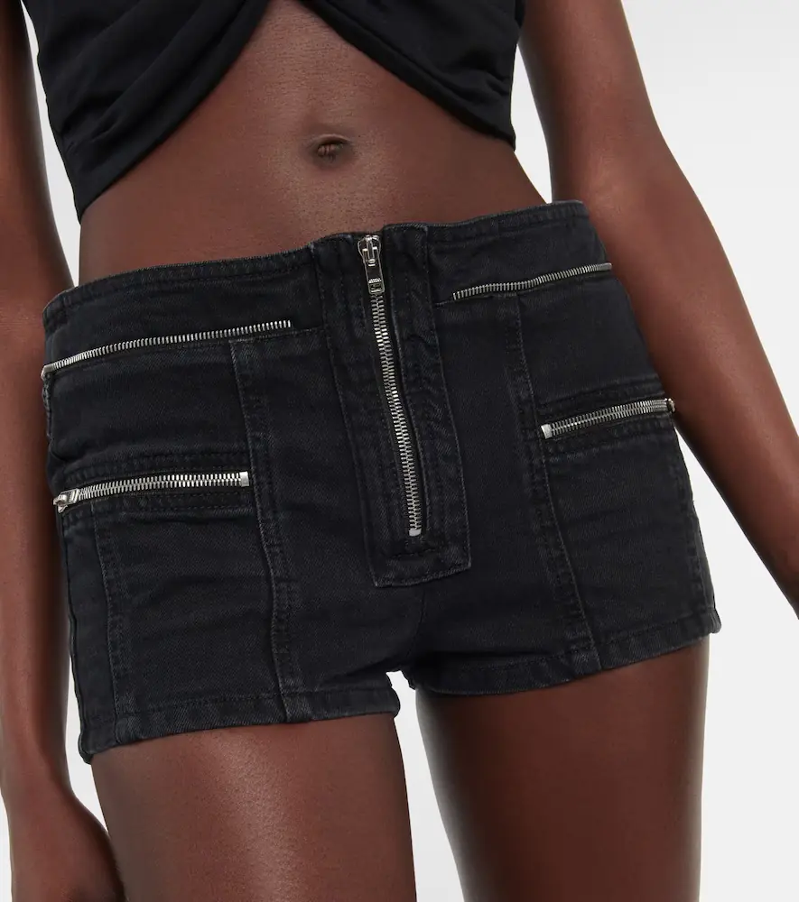 Isabel Marant Lary low-rise denim shorts | Thumbnail 3 Isabel Marant Lary low-rise denim shorts | Thumbnail 3