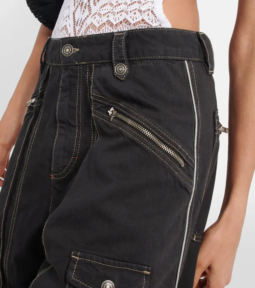 Isabel Marant Paciane wide-leg cargo jeans | Thumbnail 7 Isabel Marant Paciane wide-leg cargo jeans | Thumbnail 7