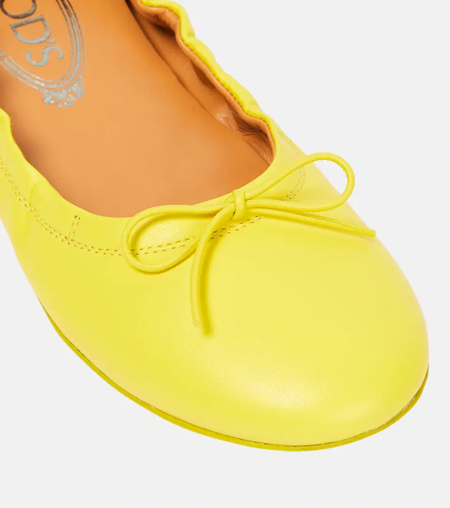 Tod's Bubble Ballerinas leather ballet flats | Thumbnail 4