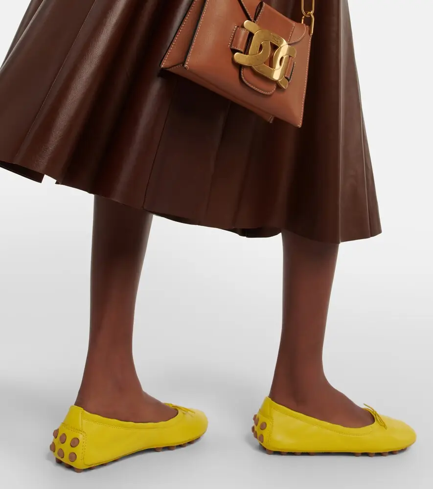 Tod's Bubble Ballerinas leather ballet flats | Thumbnail 6