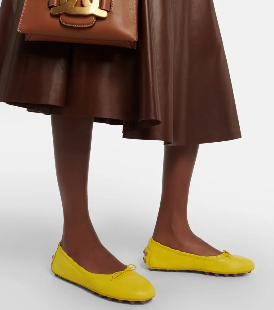 Tod's Bubble Ballerinas leather ballet flats | Thumbnail 7