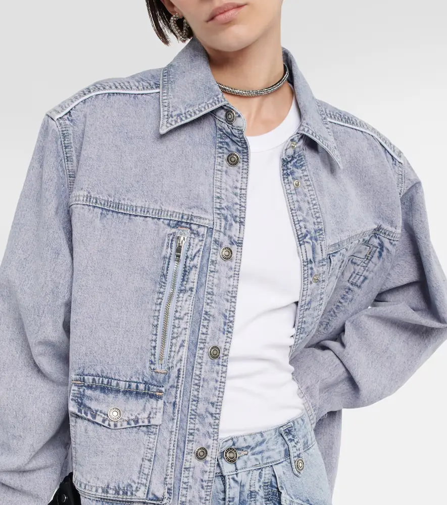 Isabel Marant Pearl denim jacket | Thumbnail 3