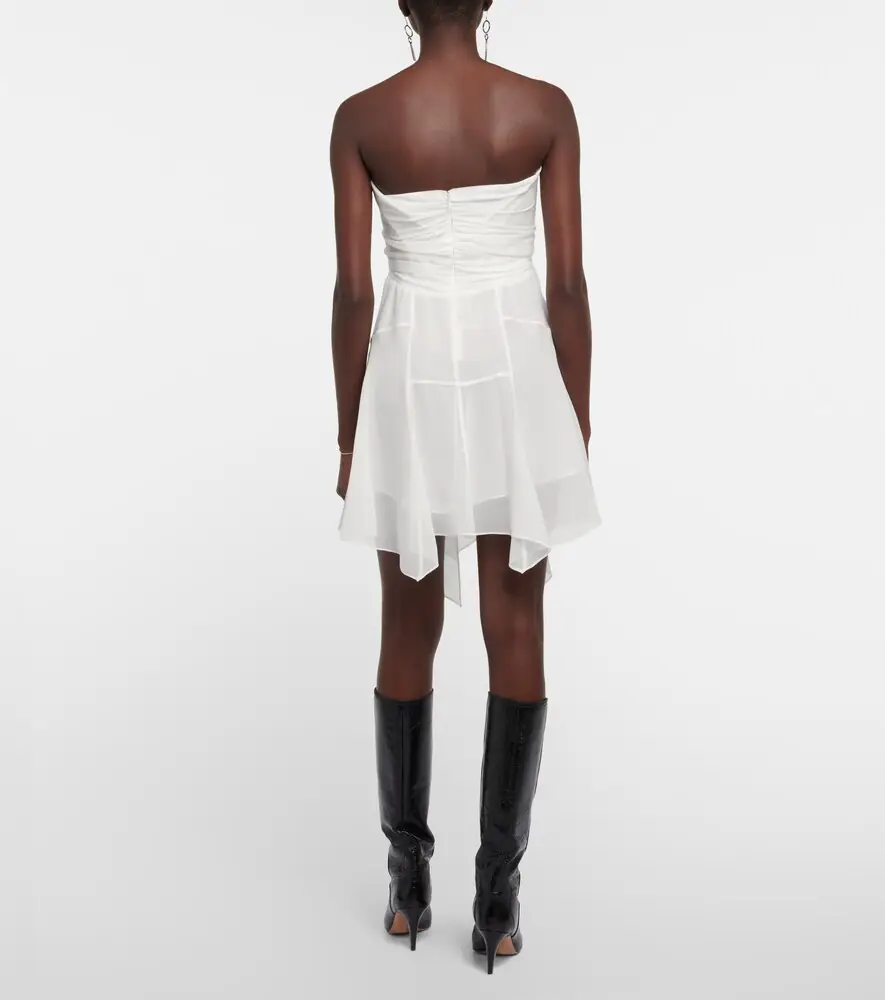 Isabel Marant Tiffen silk chiffon minidress | Thumbnail 3