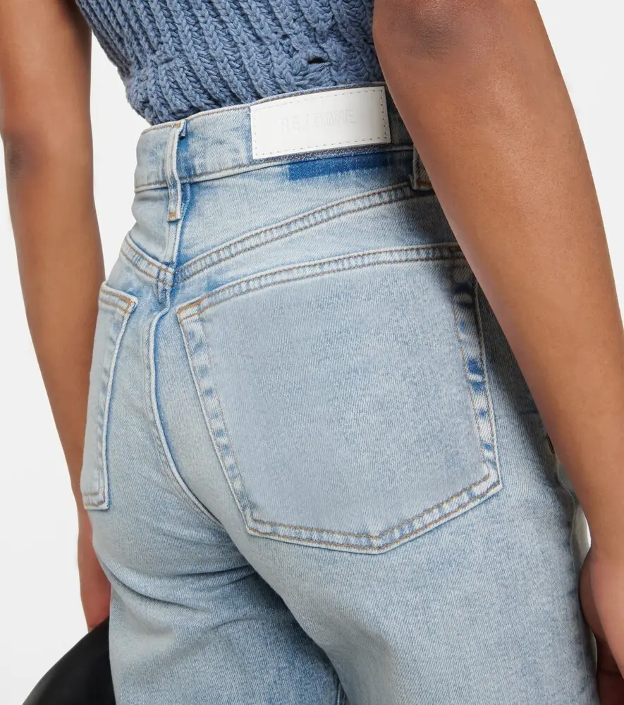 RE/DONE 70s high-rise split-hem bootcut jeans | Thumbnail 3