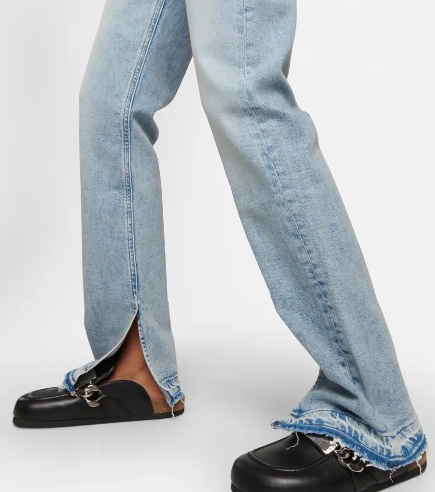 RE/DONE 70s high-rise split-hem bootcut jeans | Thumbnail 6