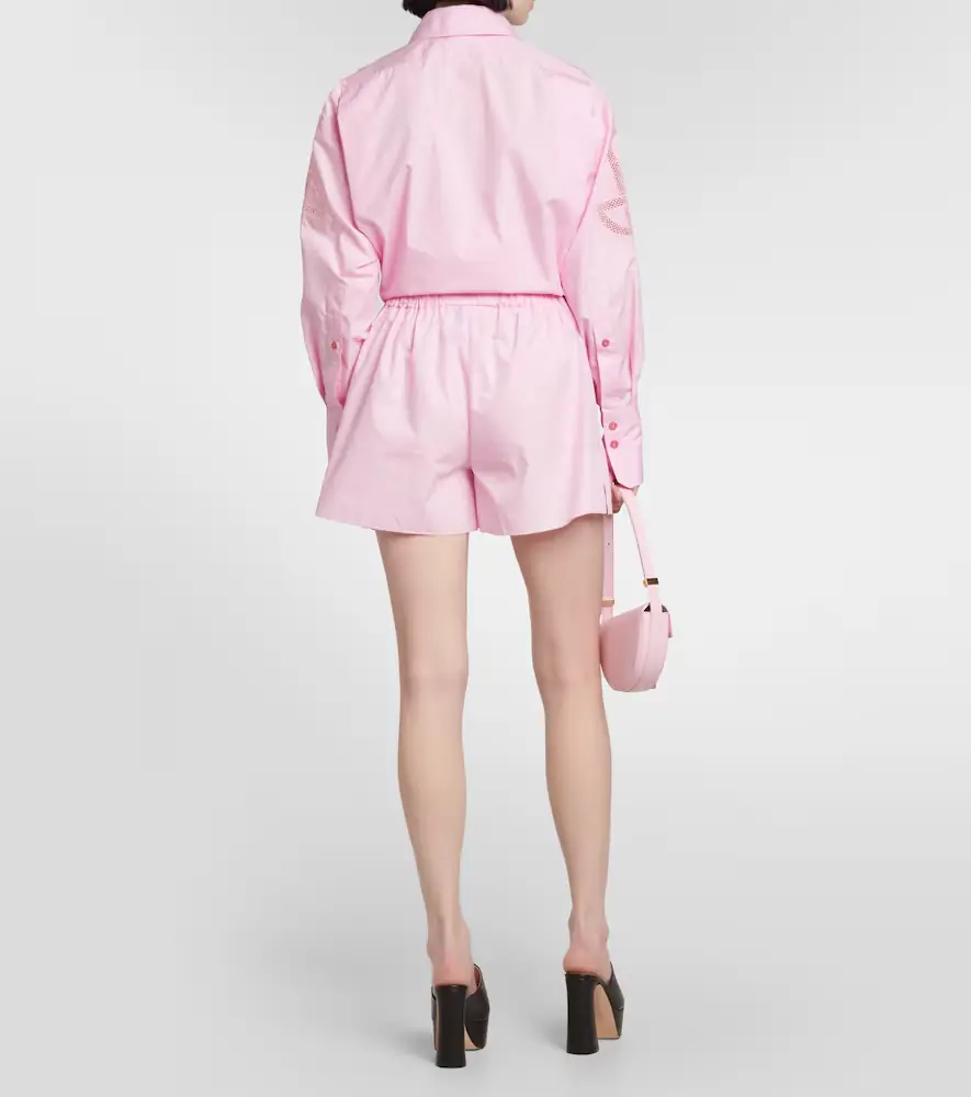 Patou Cotton poplin shorts | Thumbnail 2 Patou Cotton poplin shorts | Thumbnail 2
