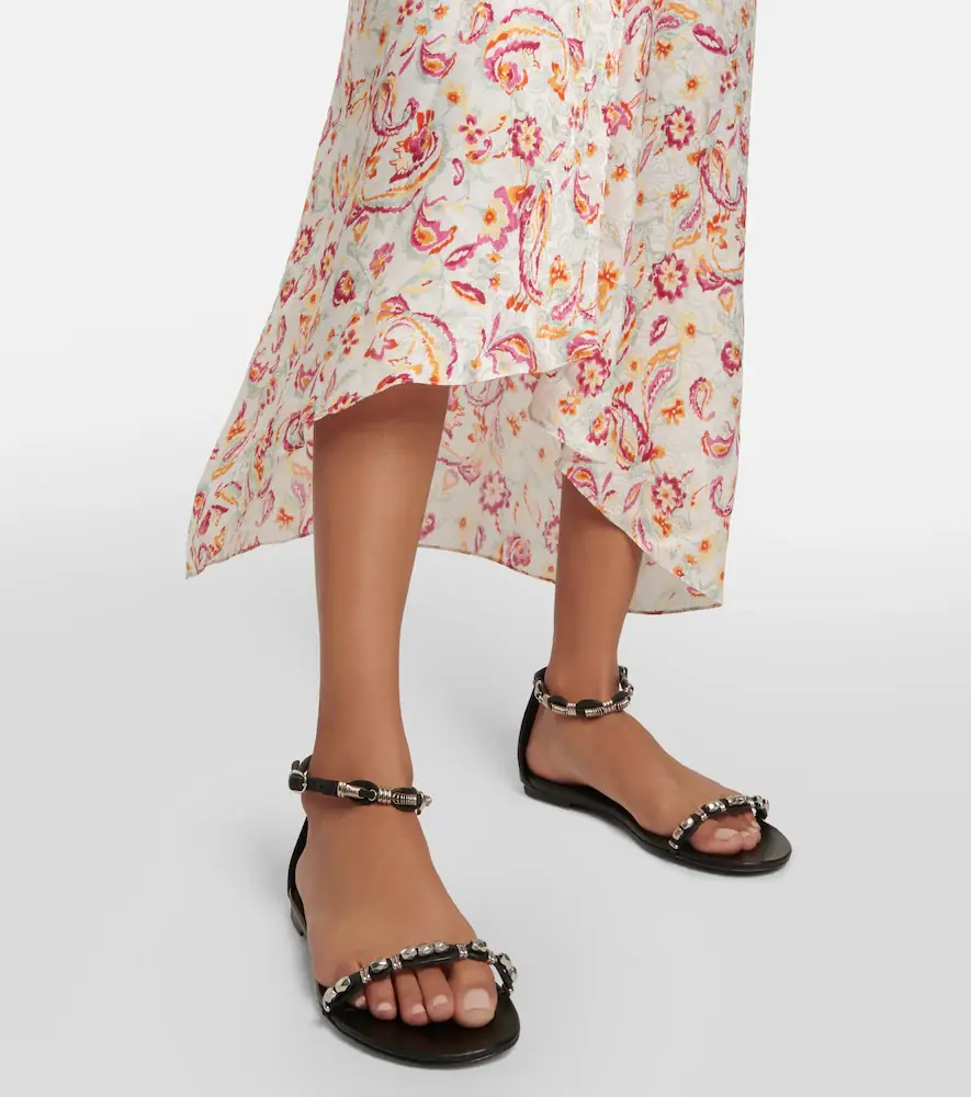 Isabel Marant Embellished leather sandals | Thumbnail 5