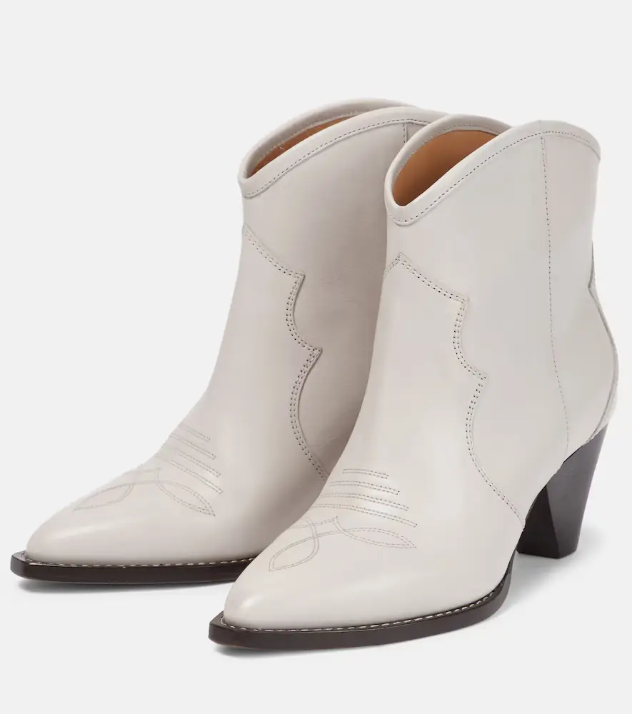 Isabel Marant Darizo leather cowboy boots | Thumbnail 4 Isabel Marant Darizo leather cowboy boots | Thumbnail 4