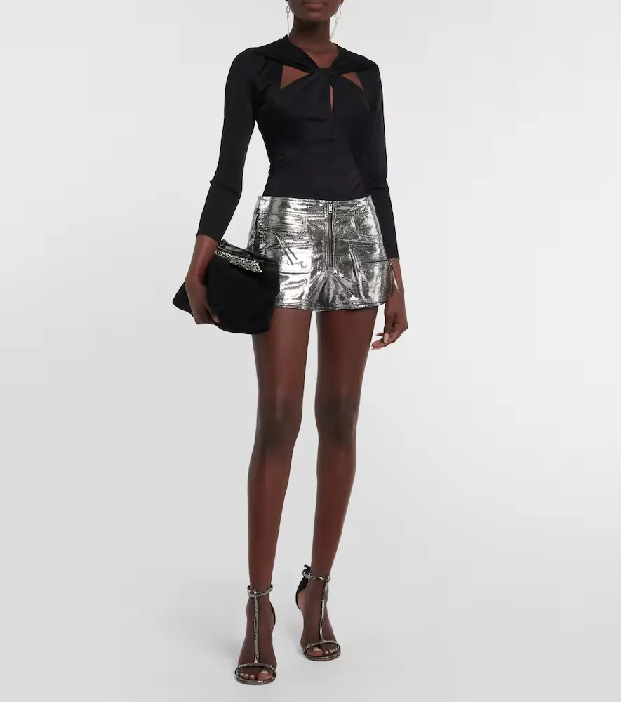 Isabel Marant Einari metallic leather sandals | Thumbnail 5