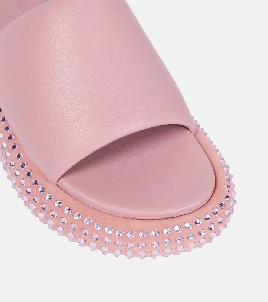 JW Anderson Embellished leather platform sandals | Thumbnail 2 JW Anderson Embellished leather platform sandals | Thumbnail 2