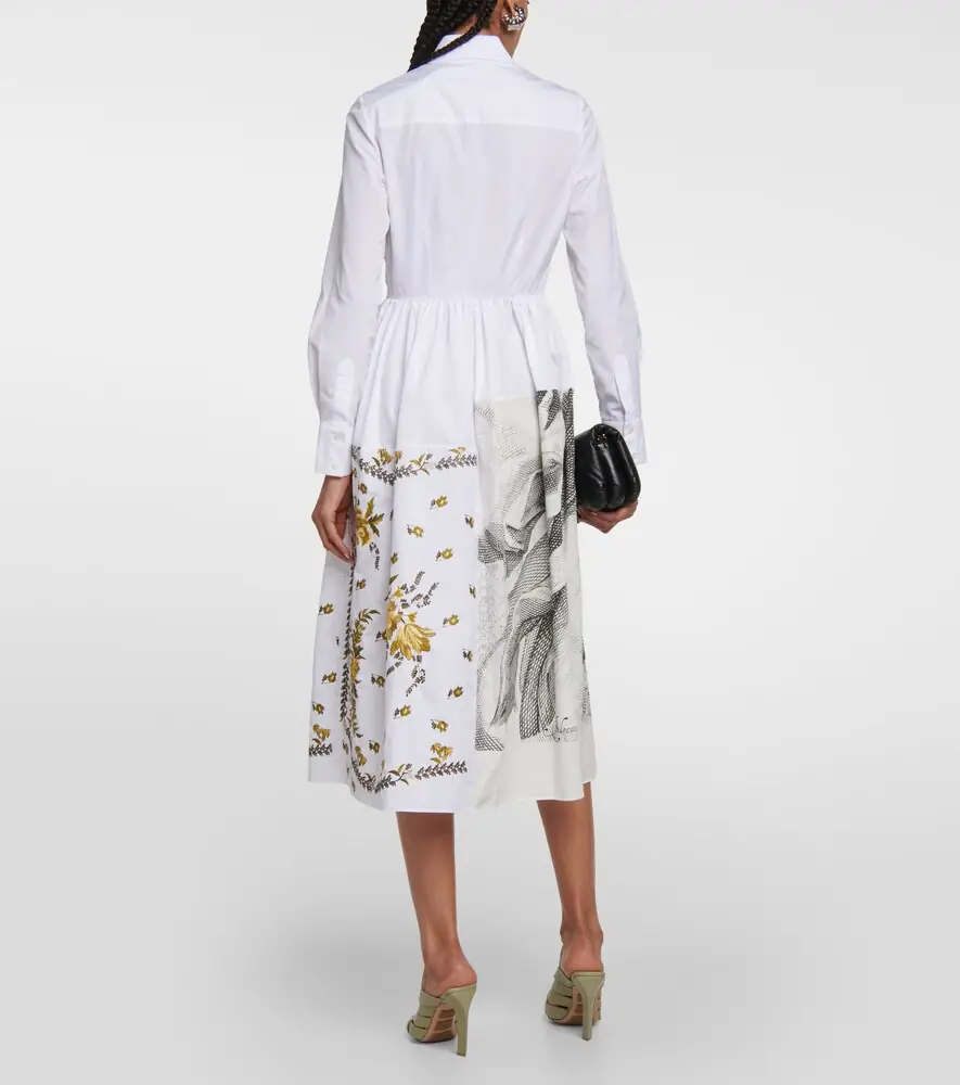 Erdem Sutton printed cotton shirt dress | Thumbnail 4 Erdem Sutton printed cotton shirt dress | Thumbnail 4