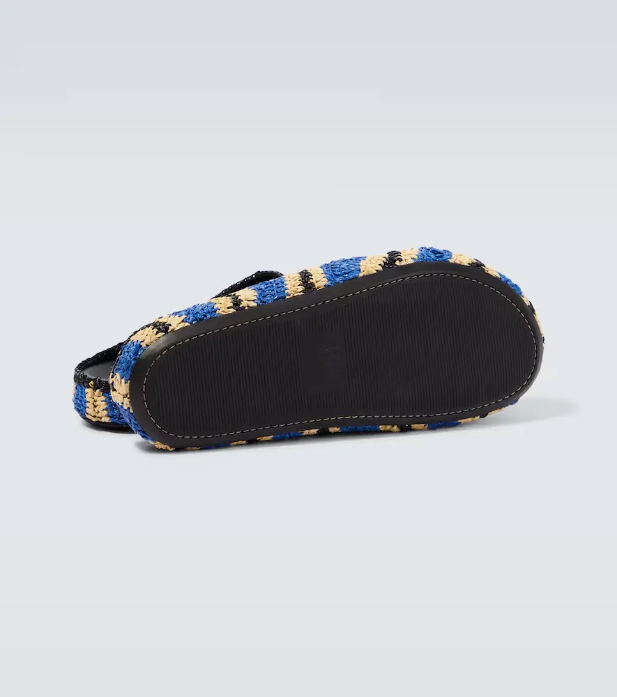 Marni x No Vacancy Inn raffia-effect slippers | Thumbnail 3