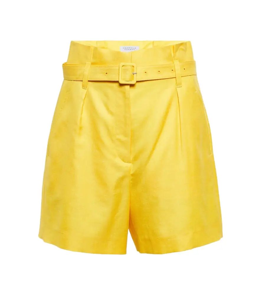 Gabriela Hearst Claudio wool, silk, and linen shorts | Image 1 Gabriela Hearst Claudio wool, silk, and linen shorts | Image 1