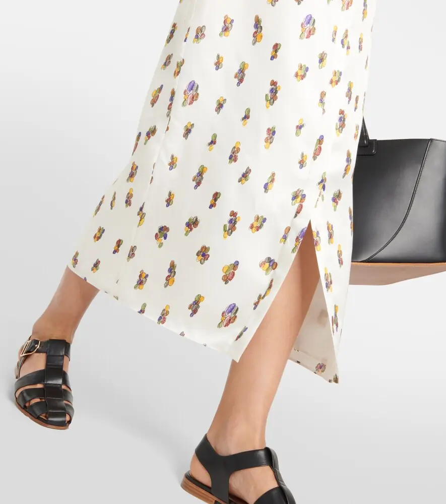 Gabriela Hearst Mauri printed silk twill maxi dress | Thumbnail 3 Gabriela Hearst Mauri printed silk twill maxi dress | Thumbnail 3