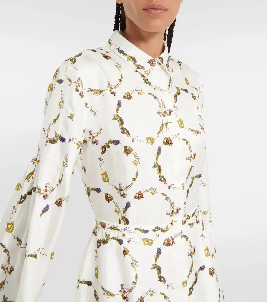 Gabriela Hearst Mauri printed silk twill maxi dress | Thumbnail 4 Gabriela Hearst Mauri printed silk twill maxi dress | Thumbnail 4