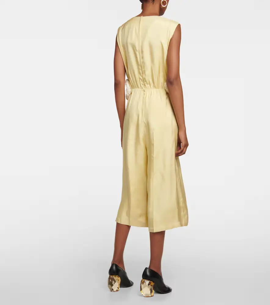 Jil Sander Embellished satin jumpsuit | Thumbnail 2