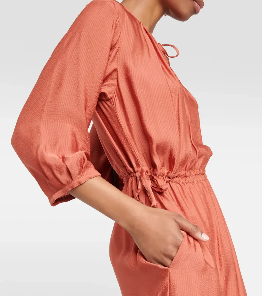 A.P.C. A. P.C. Eve pleated jersey midi dress | Thumbnail 5 A.P.C. A. P.C. Eve pleated jersey midi dress | Thumbnail 5