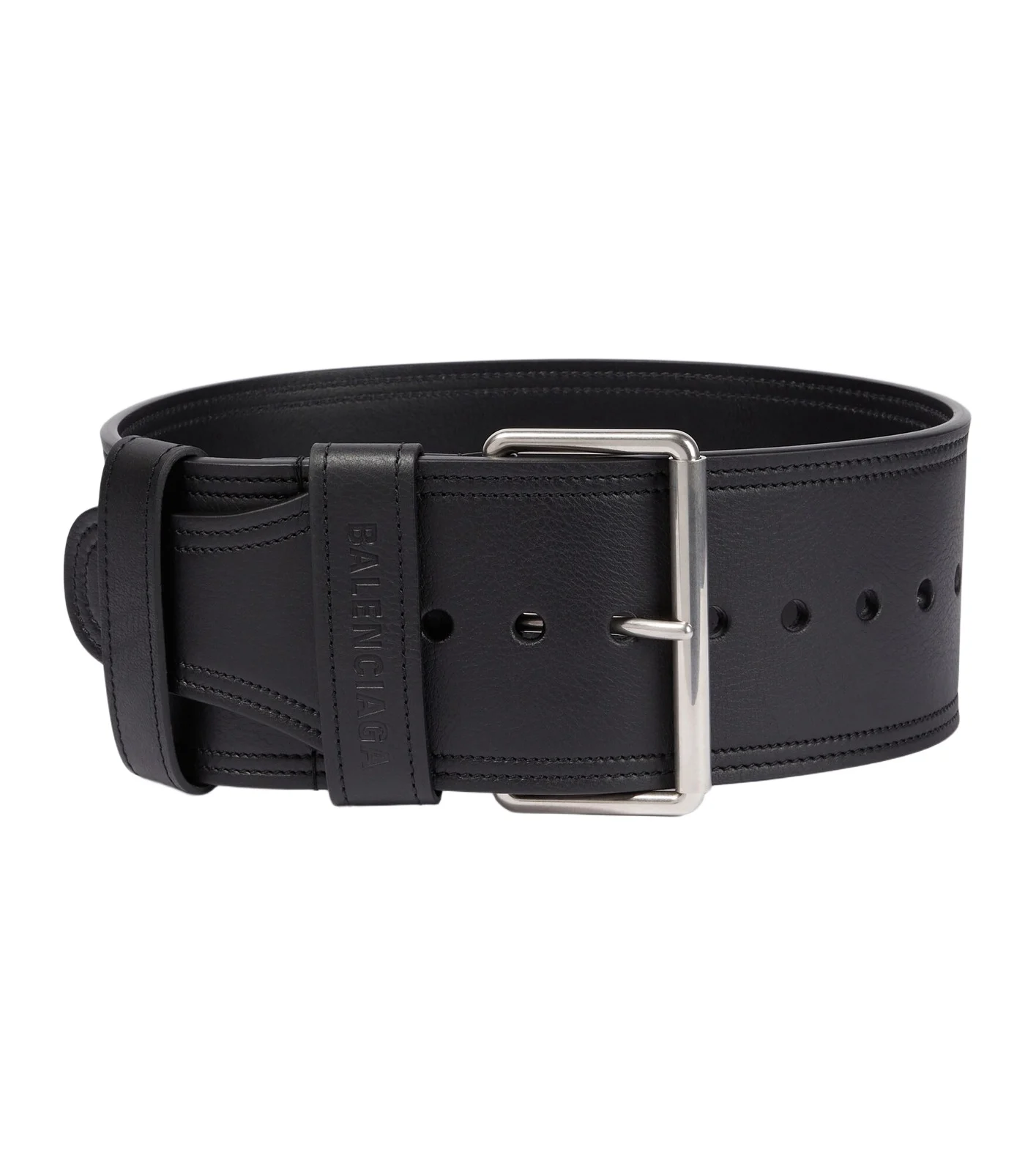 Force leather belt