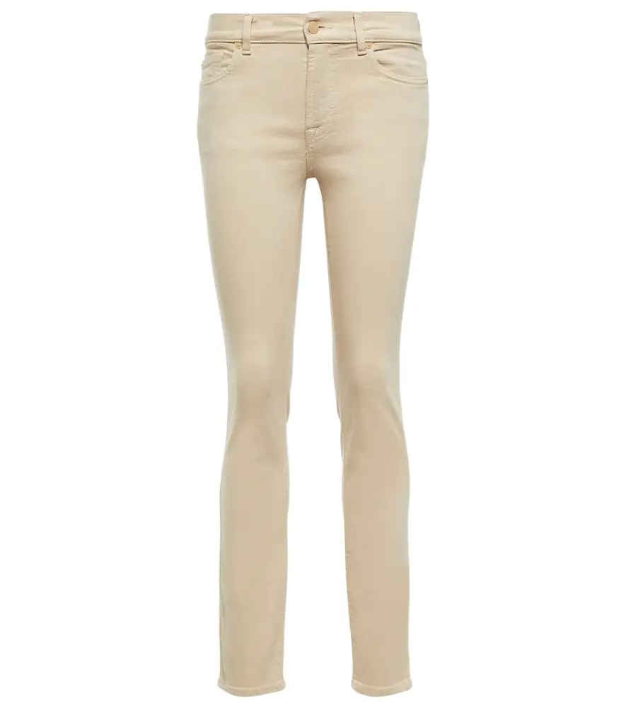 7 For All Mankind Roxanne mid-rise slim jeans | Image 1 7 For All Mankind Roxanne mid-rise slim jeans | Image 1