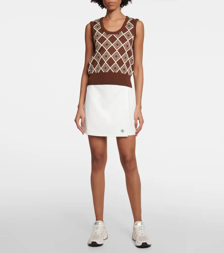 Tory Sport Jacquard vest | Thumbnail 4 Tory Sport Jacquard vest | Thumbnail 4