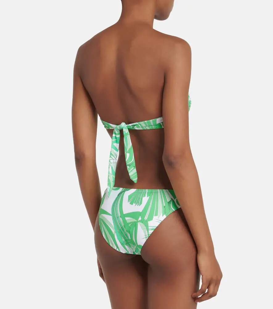 Melissa Odabash Martinique printed bandeau bikini top | Thumbnail 3