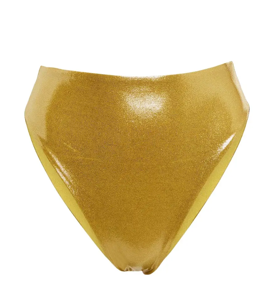 JADE SWIM Incline high-rise bikini bottoms