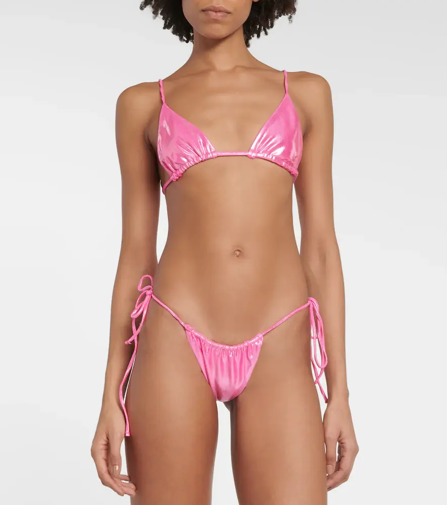 JADE SWIM Via triangle bikini top | Thumbnail 3