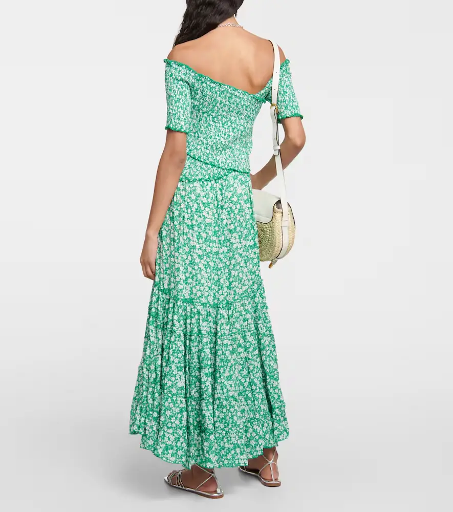 Poupette St Barth Soledad floral midi dress | Thumbnail 2 Poupette St Barth Soledad floral midi dress | Thumbnail 2