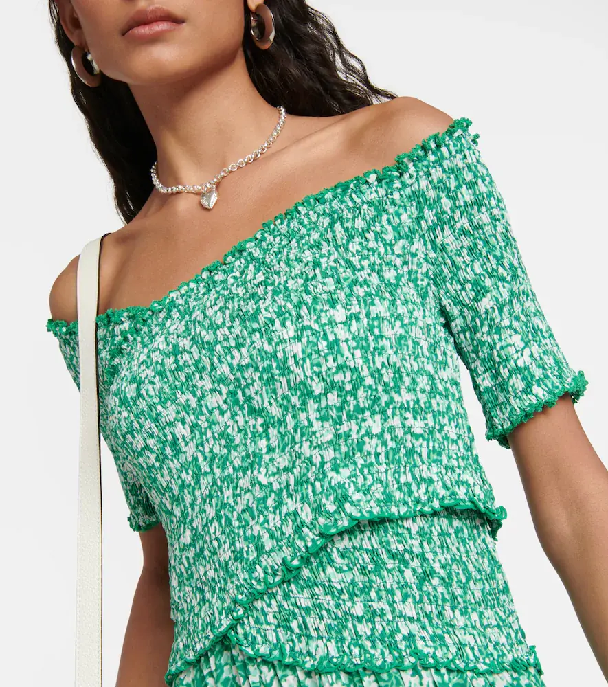 Poupette St Barth Soledad floral midi dress | Thumbnail 3 Poupette St Barth Soledad floral midi dress | Thumbnail 3