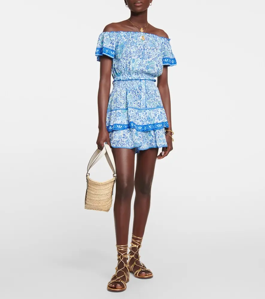 Poupette St Barth Camila printed top | Thumbnail 2