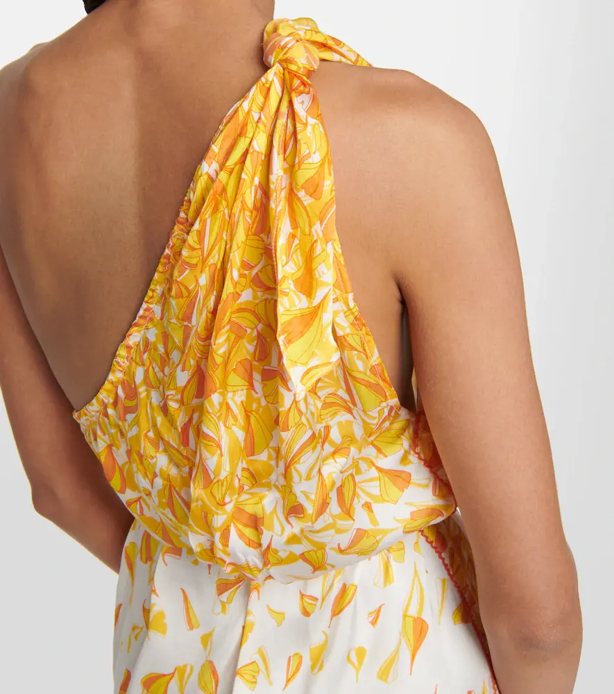 Poupette St Barth Isabelle one-shoulder maxi dress | Thumbnail 3