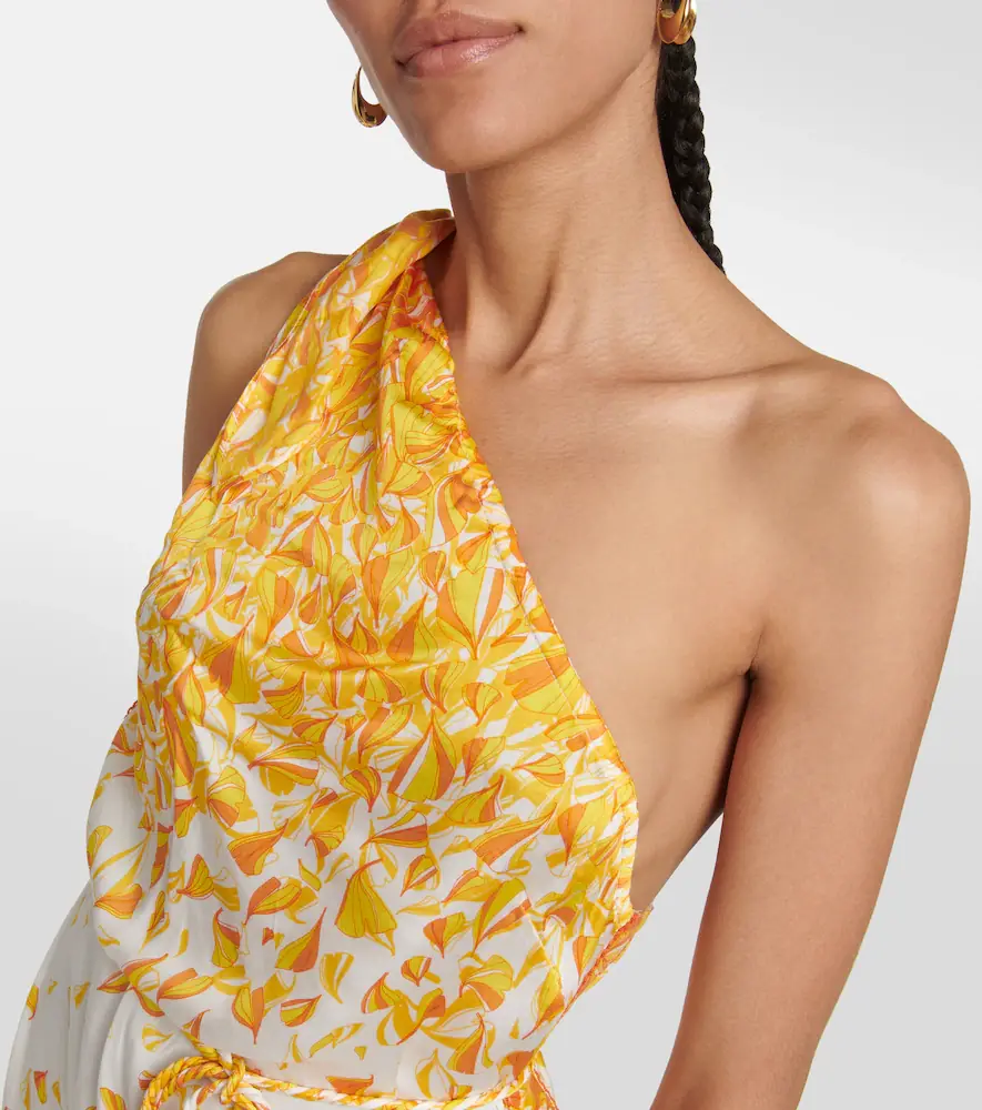 Poupette St Barth Isabelle one-shoulder maxi dress | Thumbnail 6