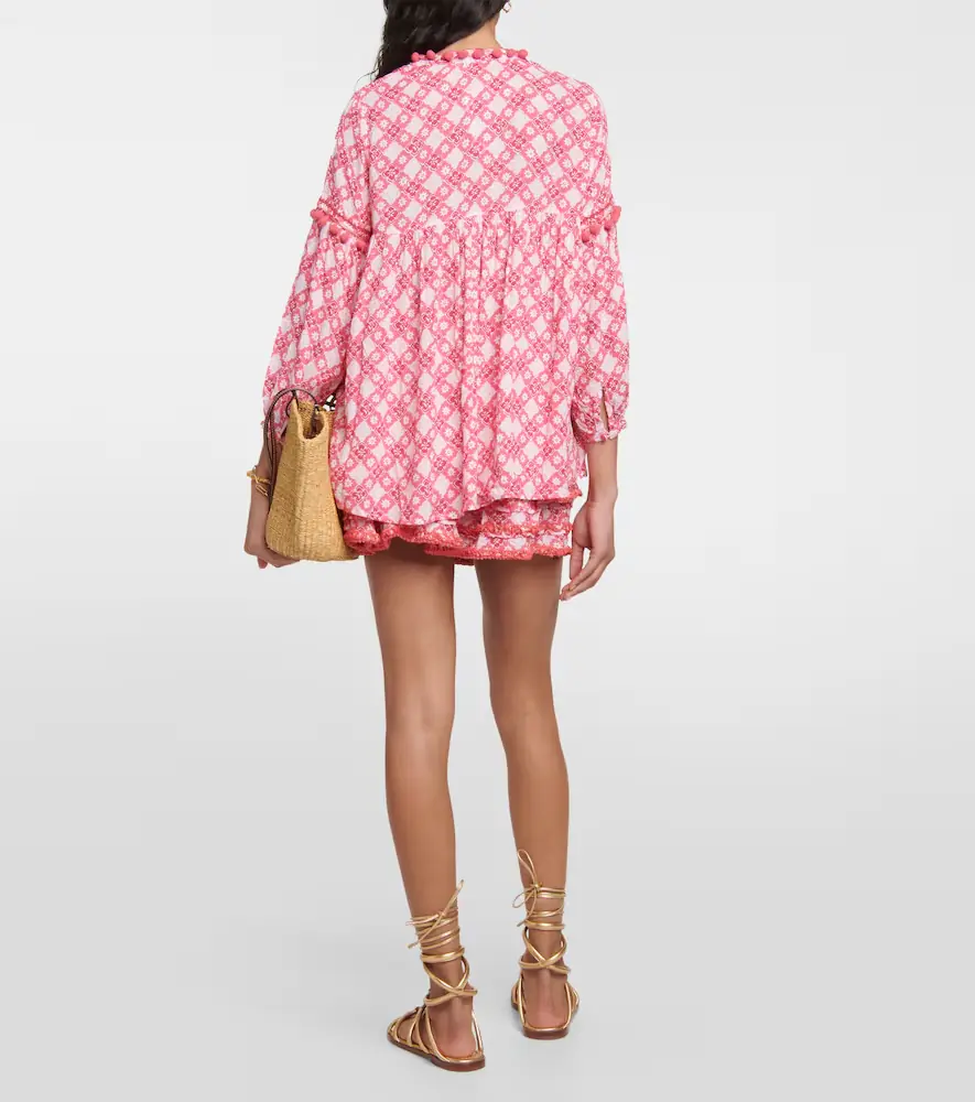 Poupette St Barth Clara printed blouse | Thumbnail 4