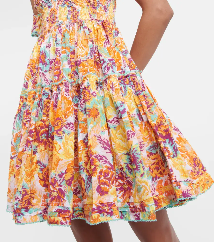 Poupette St Barth Aurora floral cotton minidress | Thumbnail 5 Poupette St Barth Aurora floral cotton minidress | Thumbnail 5