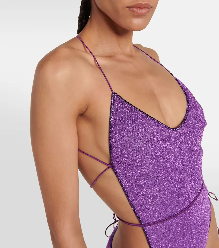 Oséree Oséree Lumière scoop-neck swimsuit | Thumbnail 2 Oséree Oséree Lumière scoop-neck swimsuit | Thumbnail 2