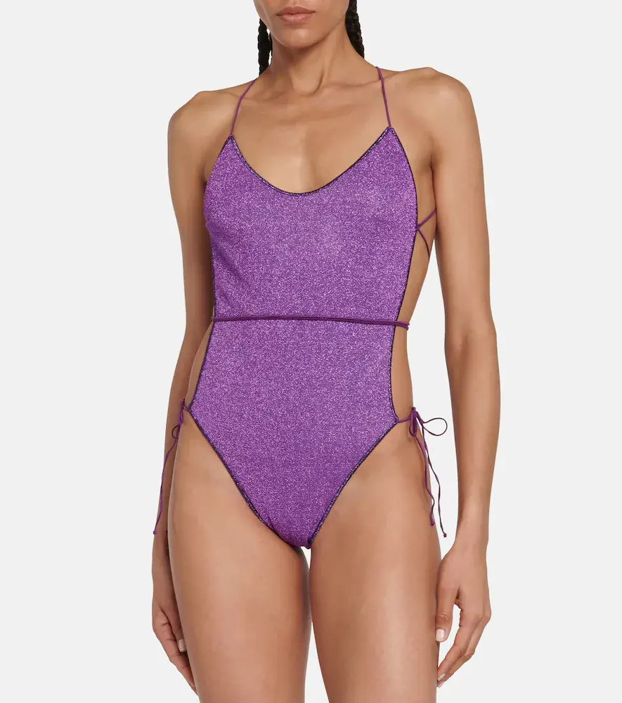 Oséree Oséree Lumière scoop-neck swimsuit | Thumbnail 3 Oséree Oséree Lumière scoop-neck swimsuit | Thumbnail 3