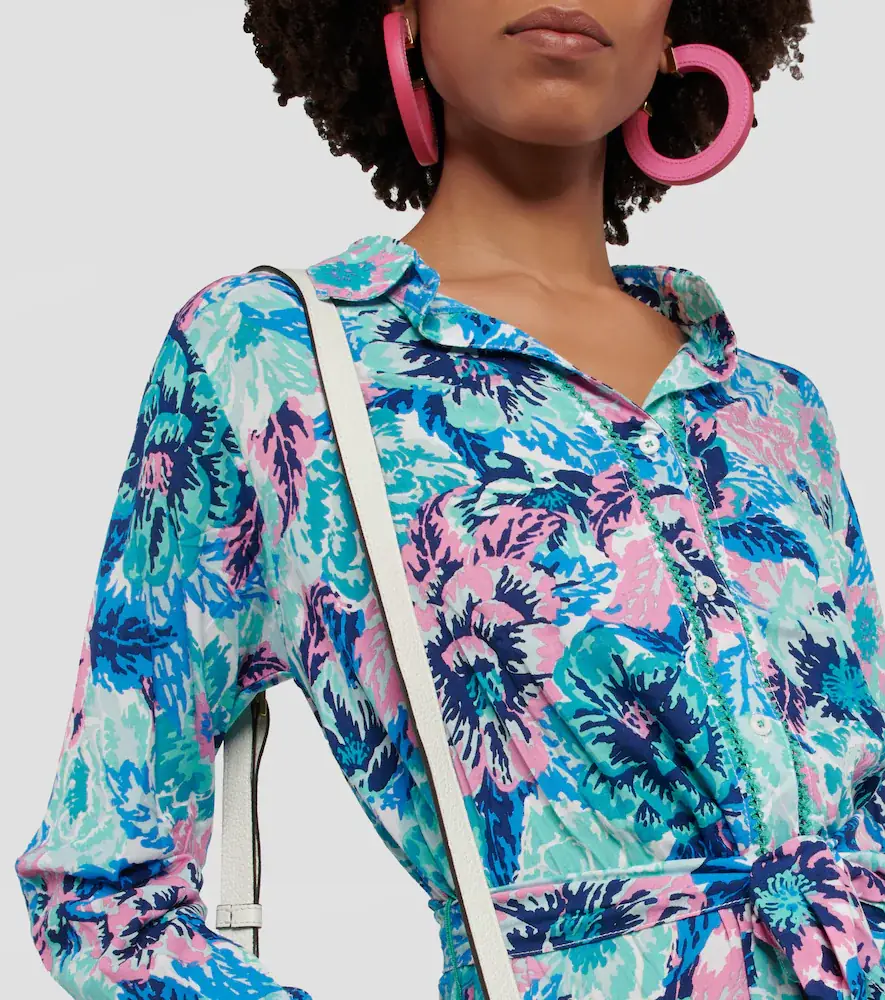 Poupette St Barth Kimi printed maxi dress | Thumbnail 3 Poupette St Barth Kimi printed maxi dress | Thumbnail 3