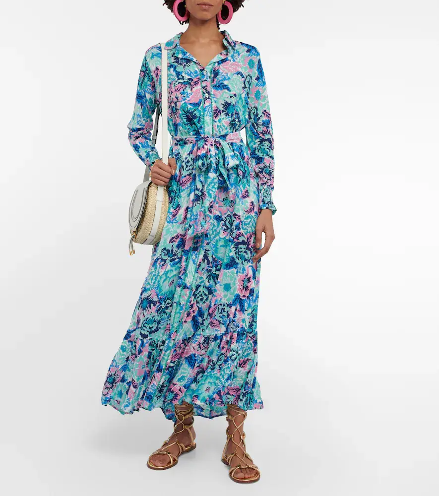 Poupette St Barth Kimi printed maxi dress | Thumbnail 4 Poupette St Barth Kimi printed maxi dress | Thumbnail 4