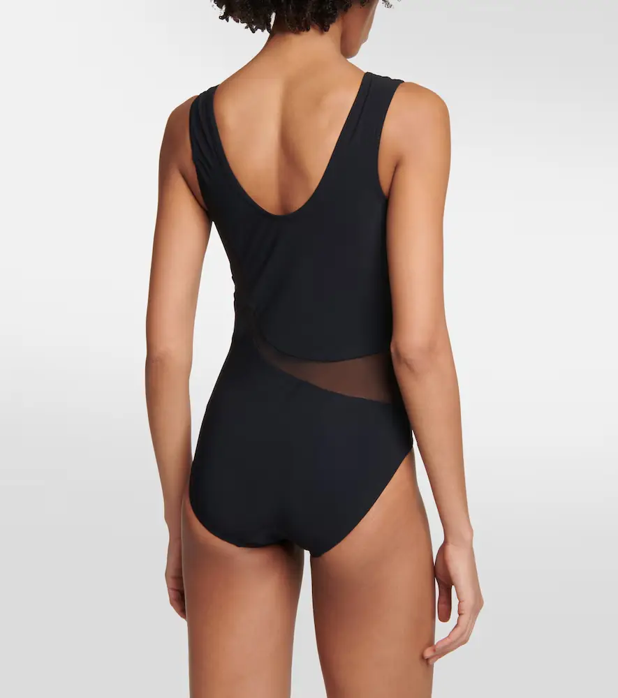 Karla Colletto Mesh-trimmed swimsuit | Thumbnail 3