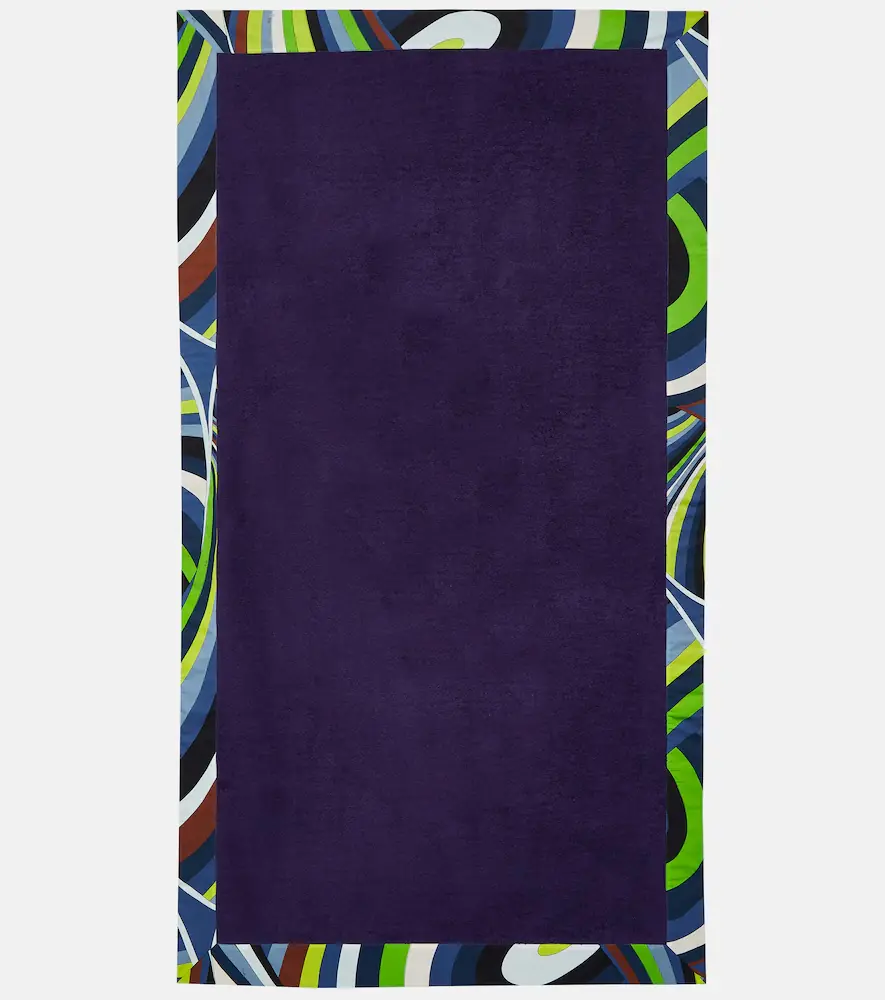 PUCCI Printed cotton beach towel | Thumbnail 2