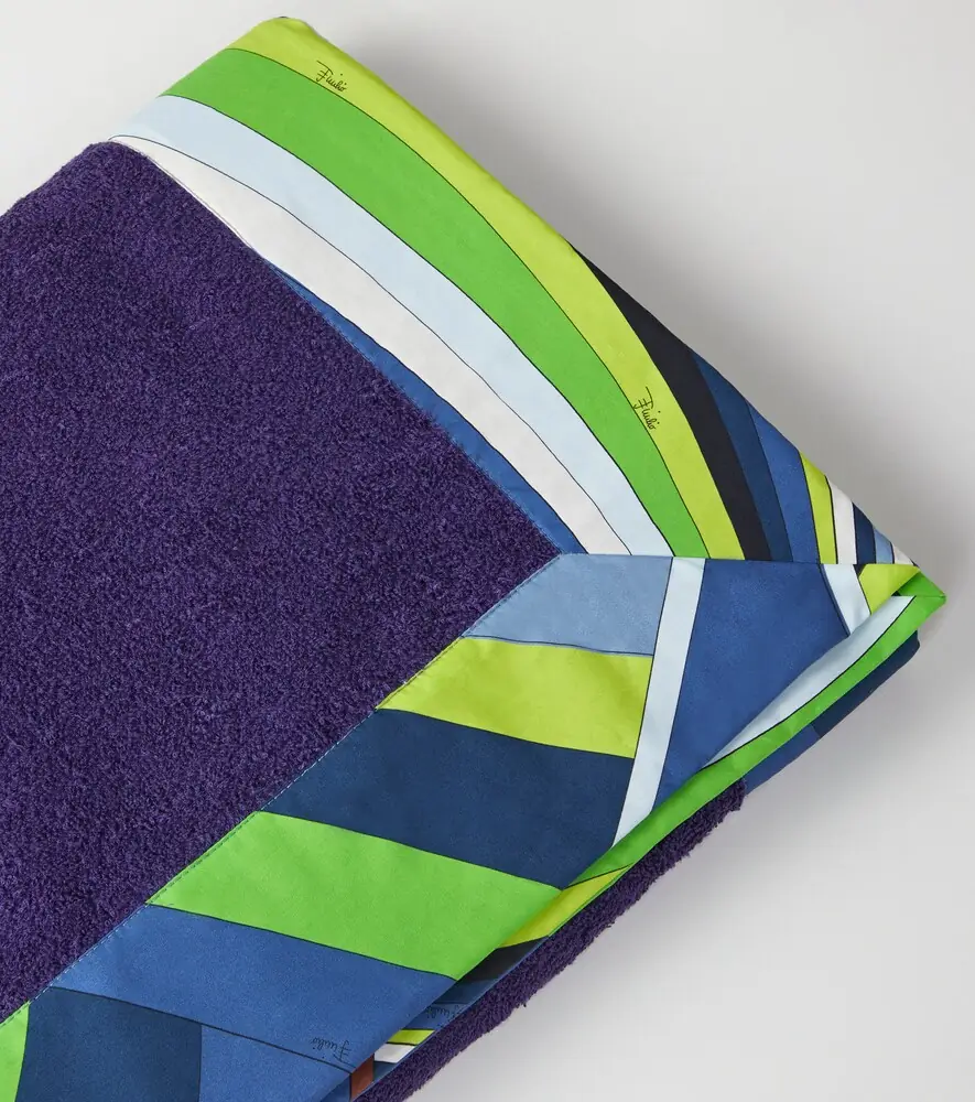 PUCCI Printed cotton beach towel | Thumbnail 4